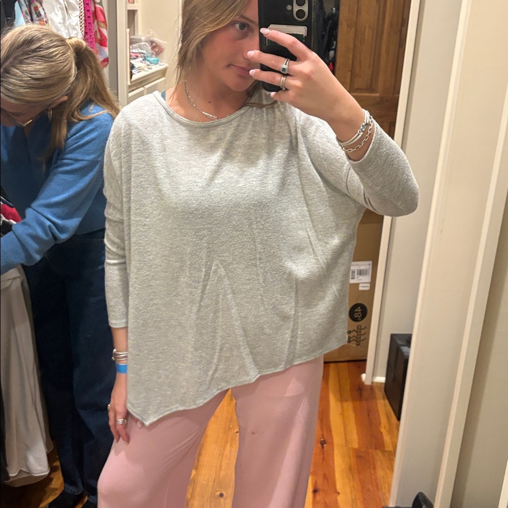 Merritt Charles Light Gray Knitwear